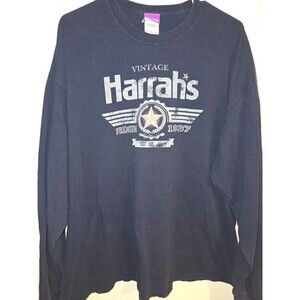 VTG Harrahs Long Sleeve 2XL